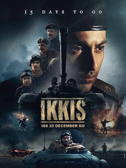 Ikkis Movie Review, Cast, Story, Release Date & Box Office Collection official poster